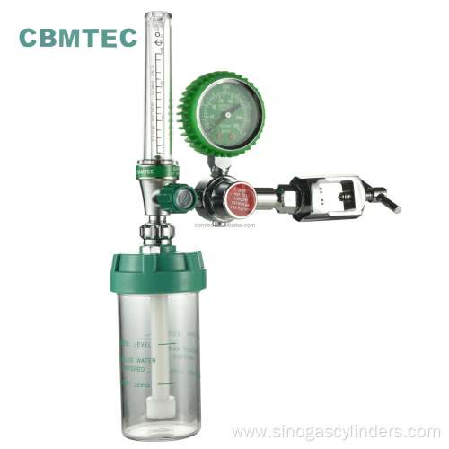 Float-type Medical Oxygen Regulators with Humidifiers